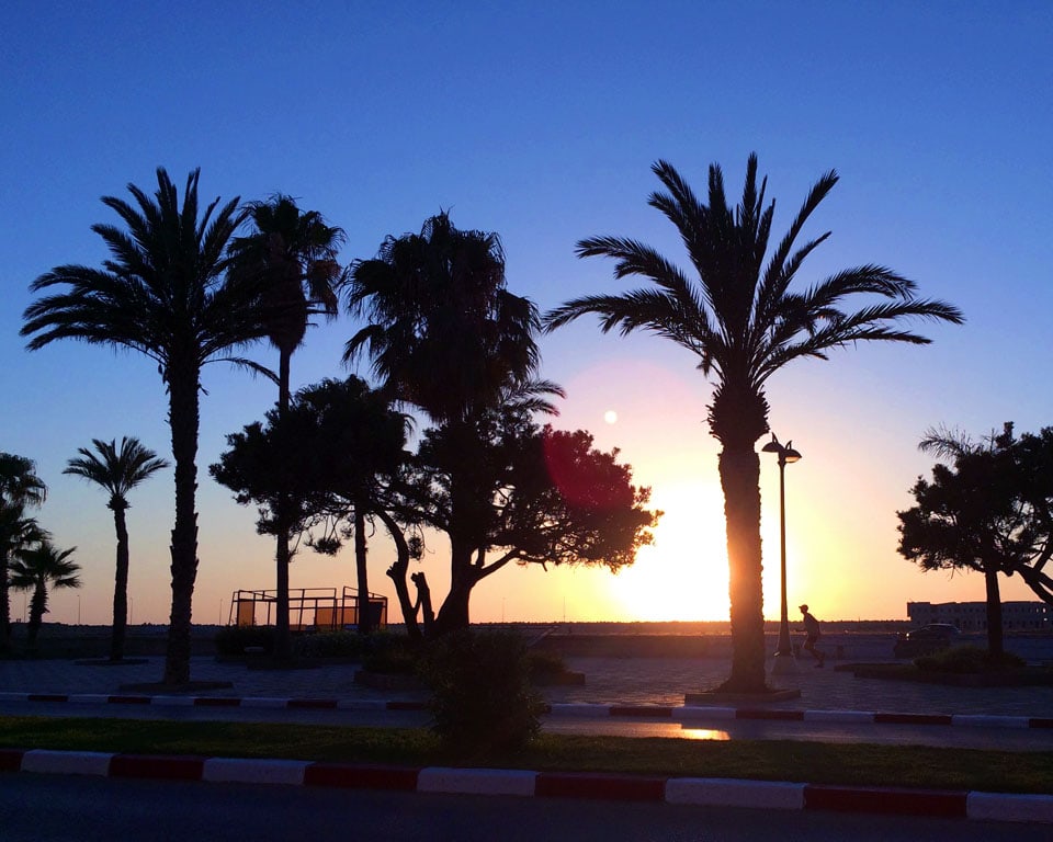 sunset Asilah Morocco