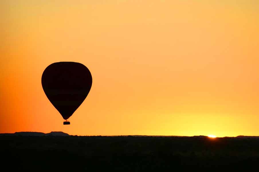 brisbane day trips hot air balloon ride