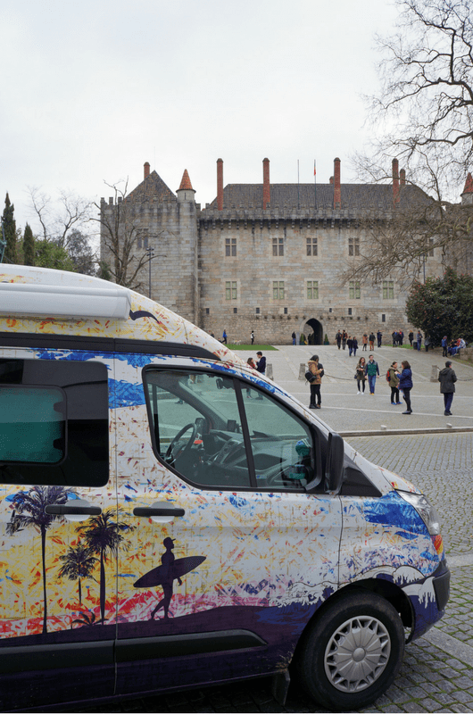 sightseeing in Guimarães Portugal