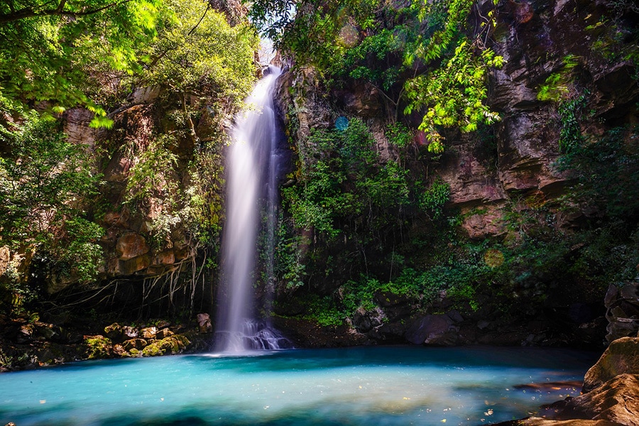 Costa Rica Natur Waterfall