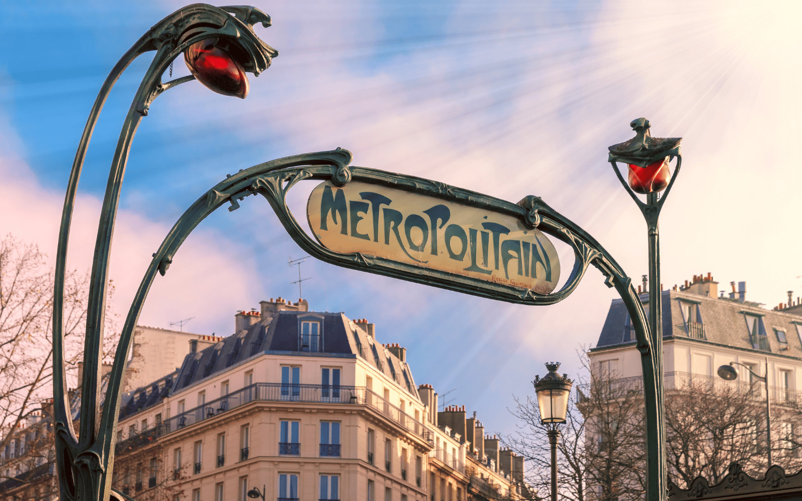 Paris metro station