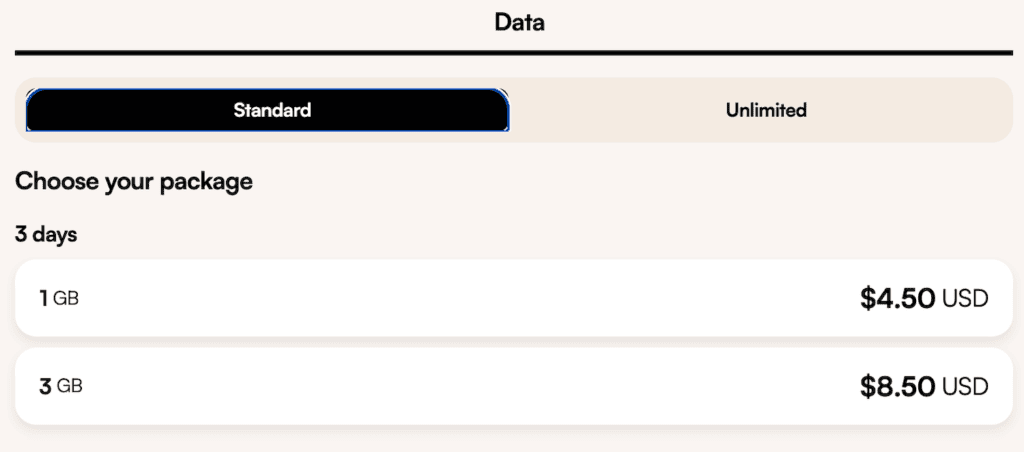 बाली इंडोनेशिया के लिए ऐरालो ईसिम न्यूनतम 3 दिन