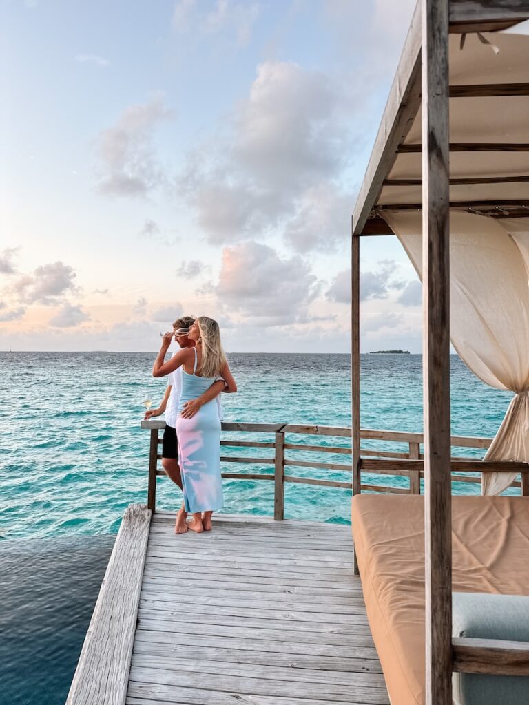 Baros sunsets honeymoon Maldives