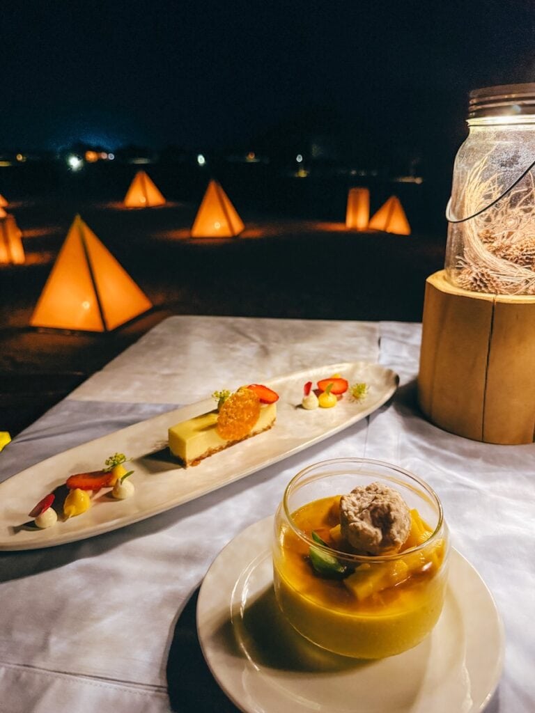 Dinner experience at Gili Lankanfushi Maldives