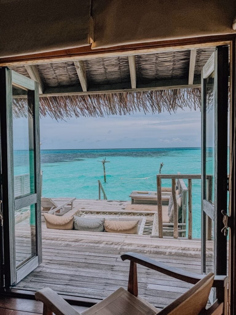 Our residence overwater villa at Gili Lankanfushi